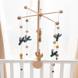 Cactus Nursery Mobile and crib attachment